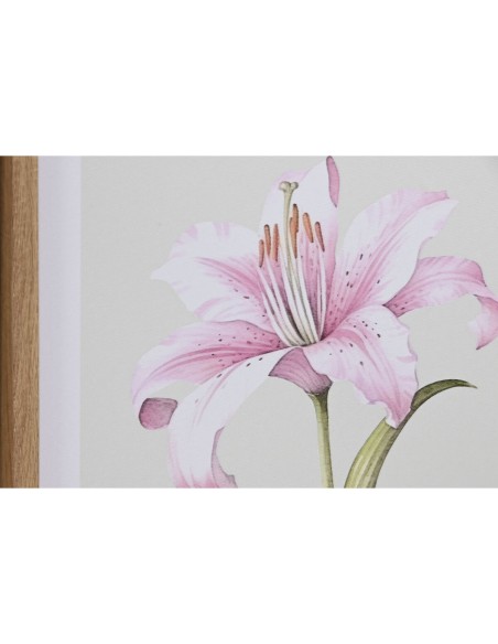 Cadre Home ESPRIT Fleurs Shabby Chic 30 x 1,8 x 40 cm (4 Unités)