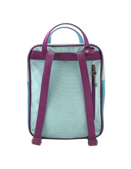 Sac à dos Gorjuss Curiosity Gris Vert (27 x 10 x 37 cm)