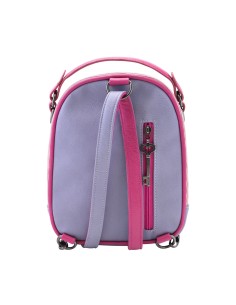 Sac à dos Gorjuss Cheshire cat Rose Mini Violet (18,8 x 22 x 10,2 cm) 2
