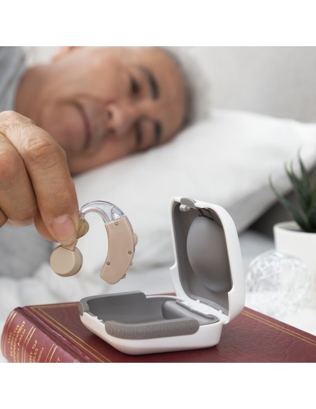 Amplificateur de Son Contour d’Oreille avec Accessoires Welzy InnovaGoods 1 Unités