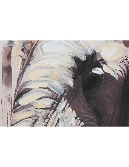 Cadre Home ESPRIT Marron Gris Eléphant Colonial 60 x 3,5 x 90 cm (2 Unités)