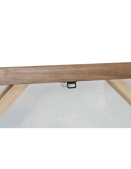 Cadre Home ESPRIT Marron Gris Eléphant Colonial 60 x 3,5 x 90 cm (2 Unités)