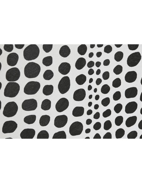 Cadre Home ESPRIT Blanc Noir Abstrait Moderne Laqué 60 x 3,5 x 80 cm (2 Unités)