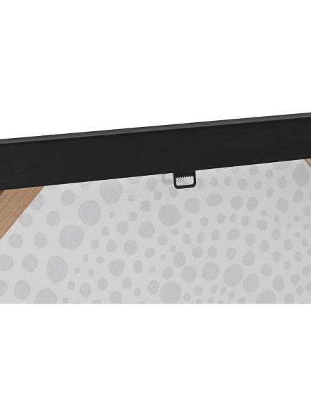 Cadre Home ESPRIT Blanc Noir Abstrait Moderne Laqué 60 x 3,5 x 80 cm (2 Unités)