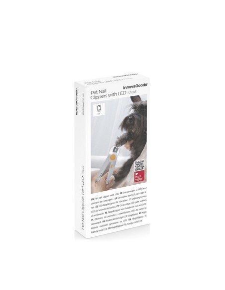 Coupe-griffes avec LED pour Animaux de Compagnie Clipet InnovaGoods