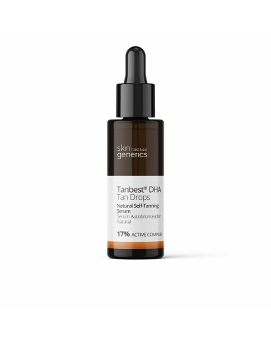 Autobronzant facial Skin Generics Tanbest Dha Tan Drops 30 ml Sérum
