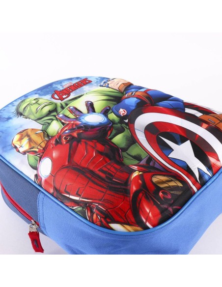 Cartable The Avengers Bleu (25 x 31 x 10 cm)