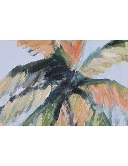 Cadre Home ESPRIT Bleu Vert Palmiers Tropical 120 x 3,5 x 90 cm (2 Unités)