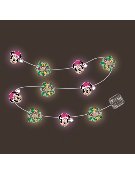 Guirlande lumineuse LED Minnie Mouse Lucky 165 cm