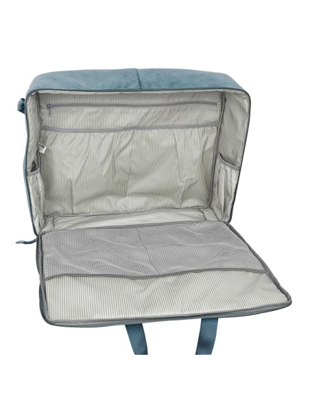 Valise Safta Leaves Turquoise (50 x 40 x 14 cm)