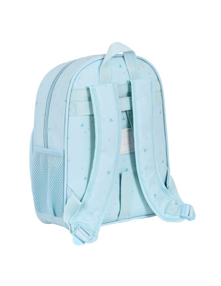 Cartable Mickey Mouse Clubhouse Baby Bleu clair 28 x 34 x 10 cm
