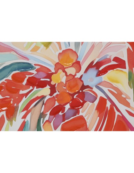 Cadre Home ESPRIT Palmiers Tropical 80 x 3,5 x 80 cm (2 Unités)