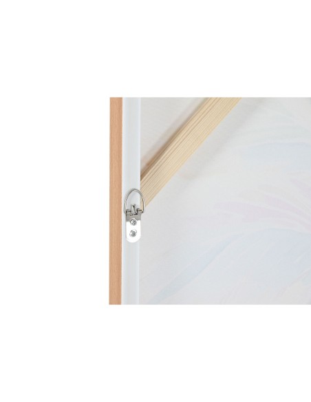 Cadre Home ESPRIT Palmiers Tropical 80 x 3,5 x 80 cm (2 Unités)