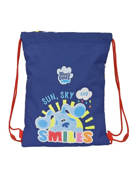 Sac à dos serré par des ficelles Blue's Clues Blue marine (26 x 34 x 1 cm)