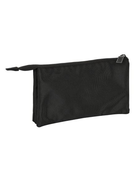 Trousse Fourre-Tout Triple Marvel Noir (22 x 12 x 3 cm)