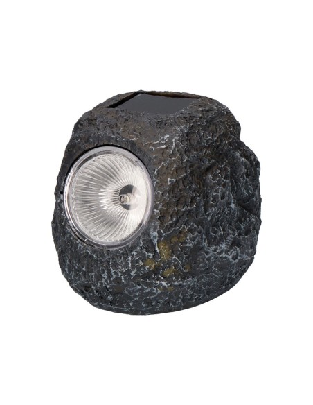 Lampe solaire Pierre 15 cm polypropylène