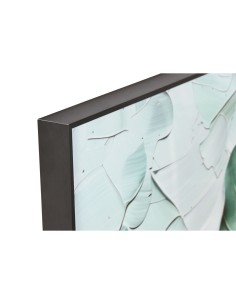 Cadre Home ESPRIT Vert Palmiers Tropical 80 x 3,5 x 120 cm (2 Unités) 2