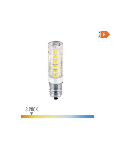 Lampe LED EDM 98887 F 35 W 4,5 W 39 W E14 450 lm Ø 1,6 x 6,6 cm Tubulaire (3200 K)