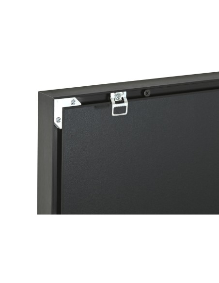 Cadre Home ESPRIT Blanc Noir Abstrait Moderne 80 x 3,5 x 80 cm (2 Unités)