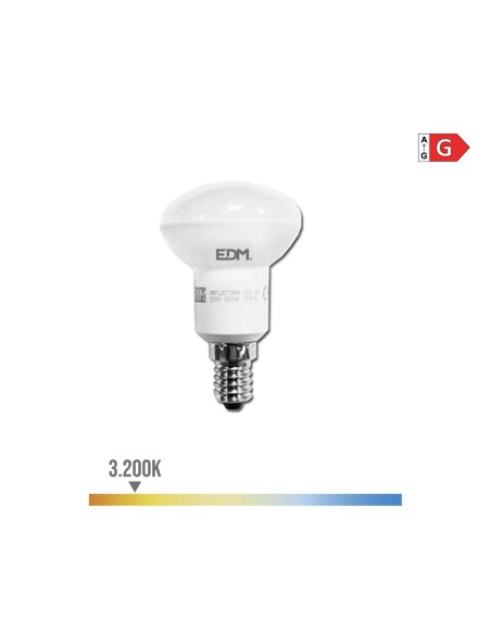 Lampe LED EDM 35478 G 5 W 32 W E14 350 lm Ø 4,5 x 8 cm Réflecteur (3200 K)