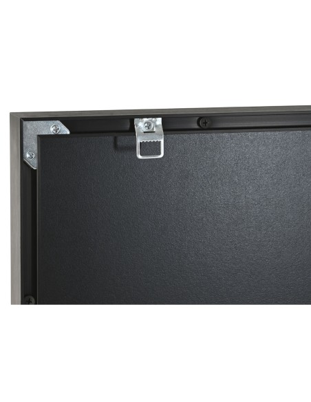 Cadre Home ESPRIT Blanc Noir Abstrait Moderne 80 x 3,5 x 120 cm (2 Unités)