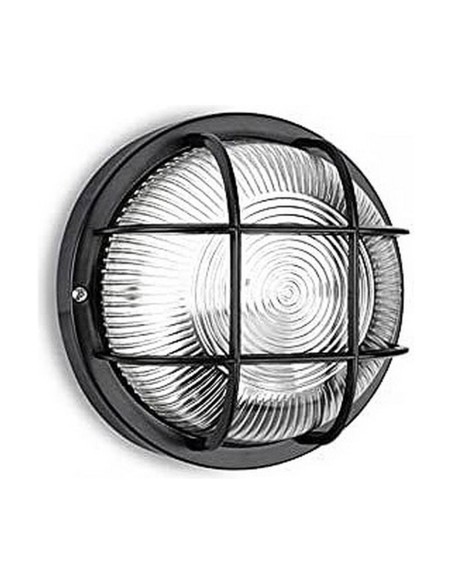 Applique Murale EDM 34353 Tarragona Noir Verre Plastique 40 W E27