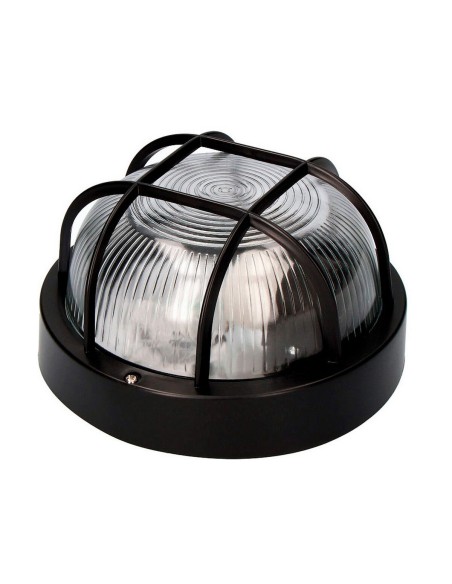 Applique Murale EDM 34353 Tarragona Noir Verre Plastique 40 W E27