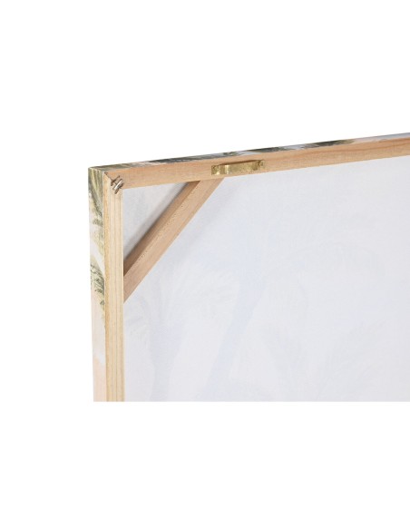 Cadre Home ESPRIT Bleu Vert Plage méditerranéen 80 x 3 x 80 cm (2 Unités)