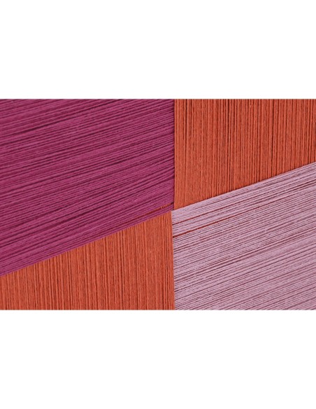 Cadre Home ESPRIT Bleu Orange Moderne Urbaine 50 x 2,5 x 70 cm (2 Unités)
