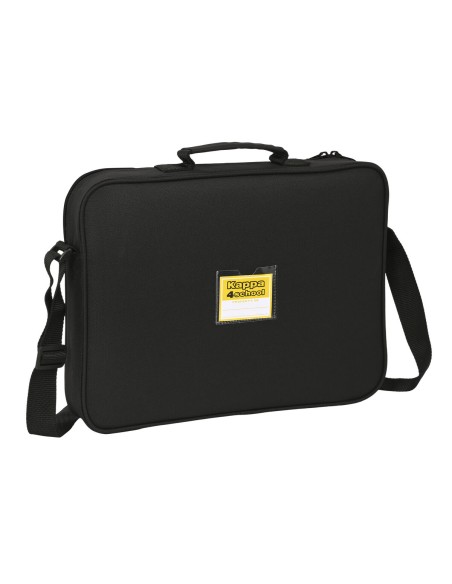 Cartable d'école Kappa Black Noir (38 x 28 x 6 cm)