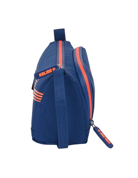 Trousse Scolaire avec Accessoires Kelme Navy blue Orange Blue marine 20 x 11 x 8.5 cm (32 Pièces)