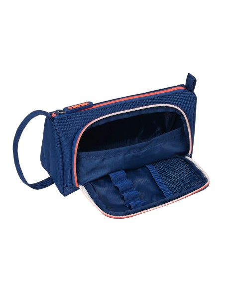 Trousse d'écolier Kelme Navy blue Orange Blue marine 20 x 11 x 8.5 cm