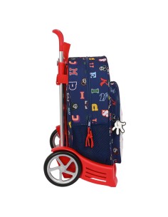 Cartable à roulettes Mickey Mouse Clubhouse Only one Blue marine 33 x 42 x 14 cm 2