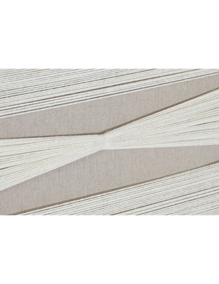 Cadre Home ESPRIT Blanc Beige Moderne Urbaine 60 x 3 x 90 cm (2 Unités)