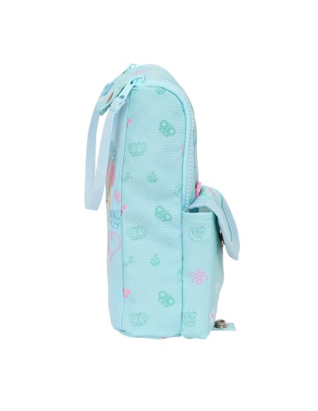 Trousse d'écolier Glow Lab Cute doll Bleu clair (6 x 21 x 6 cm)
