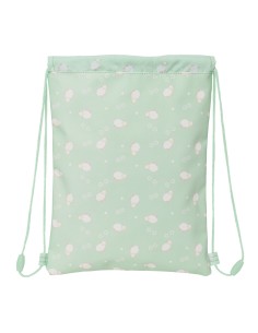 Sac à dos serré par des ficelles Safta Ovejita Vert (26 x 34 x 1 cm) 2