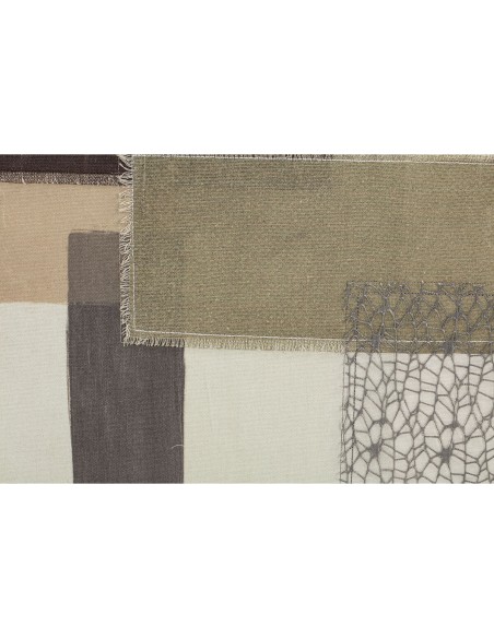 Cadre Home ESPRIT Marron Beige Abstrait Urbaine 50 x 3 x 70 cm (2 Unités)