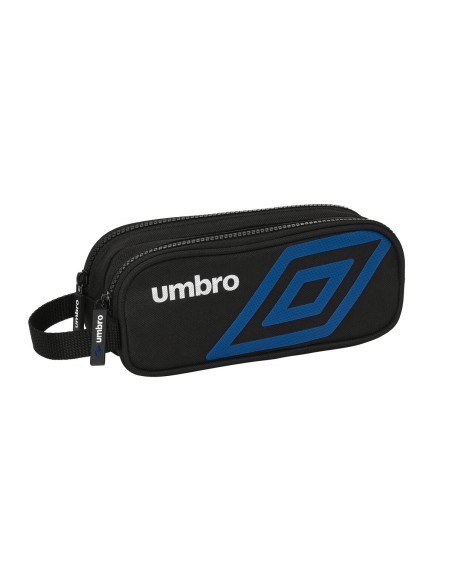 Trousse Fourre-Tout Double Umbro Flash Noir 21 x 8 x 6 cm