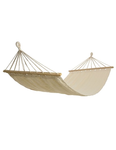 Hamac Kitchen Goods Hawaii Lisse Extérieur Blanc Textile Bouleau (200 x 100 cm)