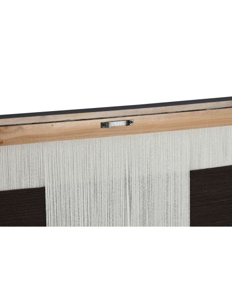 Cadre Home ESPRIT Blanc Gris foncé Moderne Urbaine 60 x 3 x 90 cm (2 Unités)