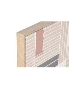 Cadre Home ESPRIT Marron Beige Vérifié Urbaine 60 x 3 x 80 cm (2 Unités) 2