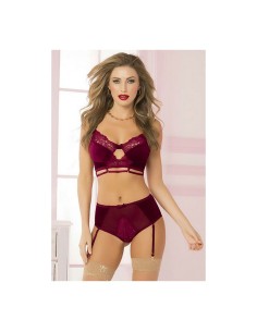 Ensemble de Lingerie Seven Til Midnight Bordeaux