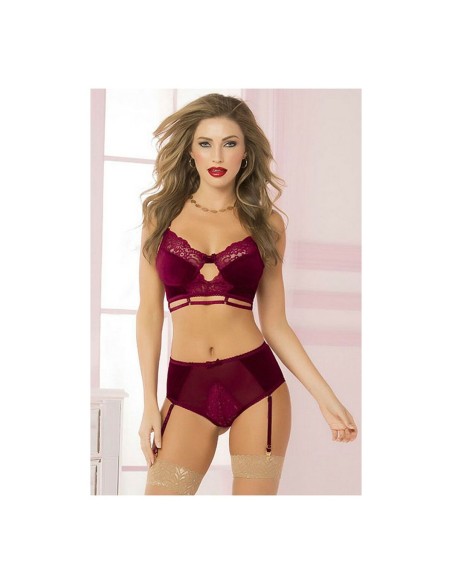Ensemble de Lingerie Seven Til Midnight Bordeaux