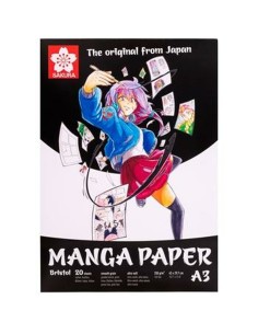 Bloc à dessin Talens Sakura Manga A3