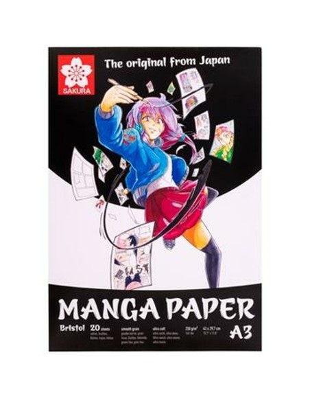 Bloc à dessin Talens Sakura Manga A3