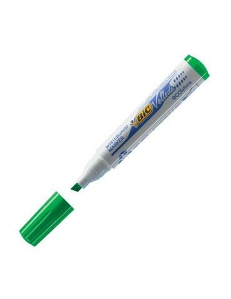 marqueur craie liquide Bic Velleda 1751 Vert (12 Pièces)