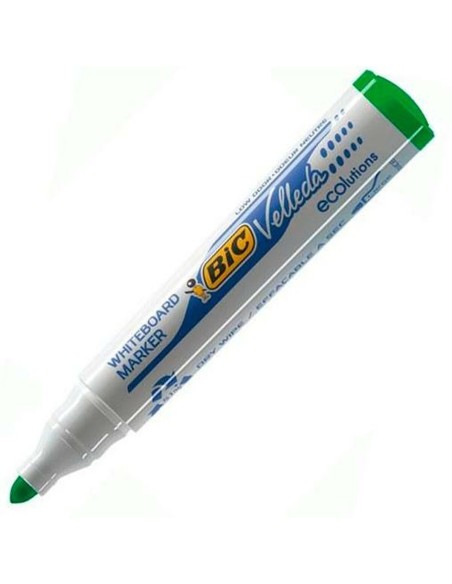 marqueur craie liquide Bic Velleda Ecolutions 1701 Vert (12 Pièces)