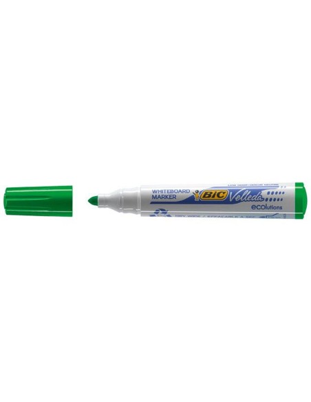 marqueur craie liquide Bic Velleda Ecolutions 1701 Vert (12 Pièces)