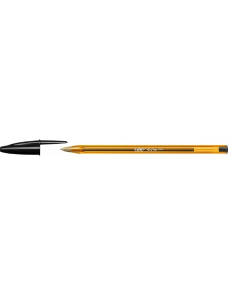 Crayon Bic Cristal Fine Noir 0,3 mm 50 Pièces