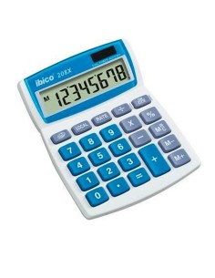 Calculatrice Ibico 208X Blanc